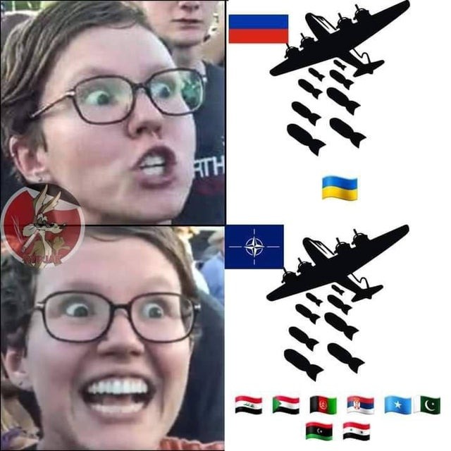 La OTAN es una union genocida - meme