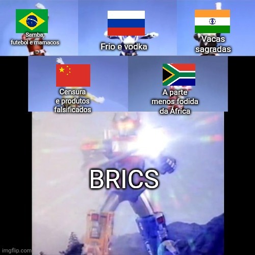 Ninguém tanka o BRICS - Meme by WhiteSkull411 :) Memedroid