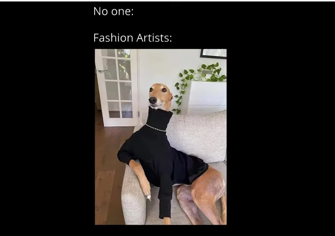 Fashion artists - meme