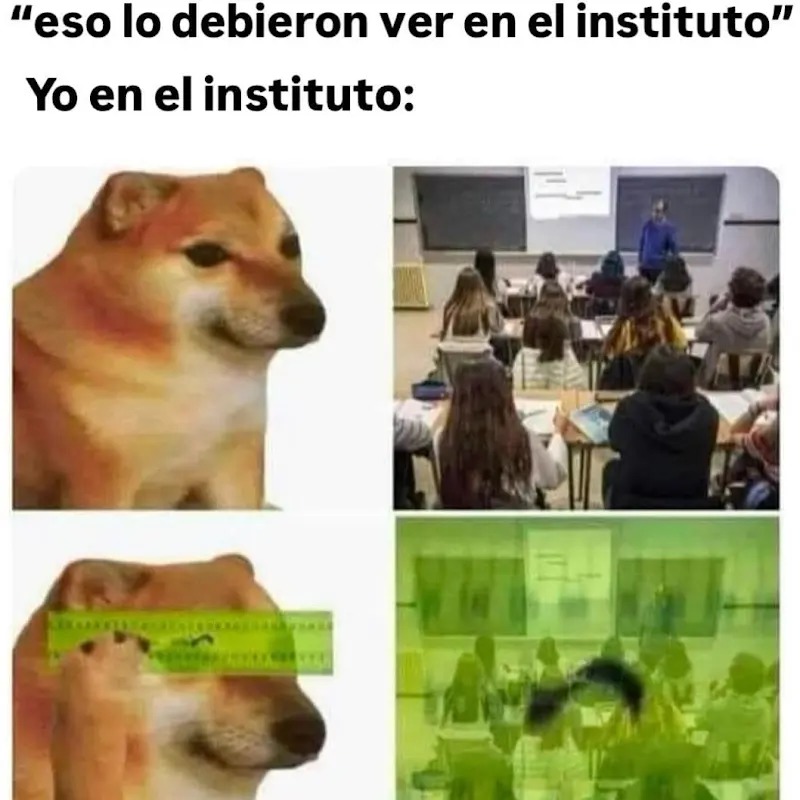 No c qué poner aquí la vrda - meme