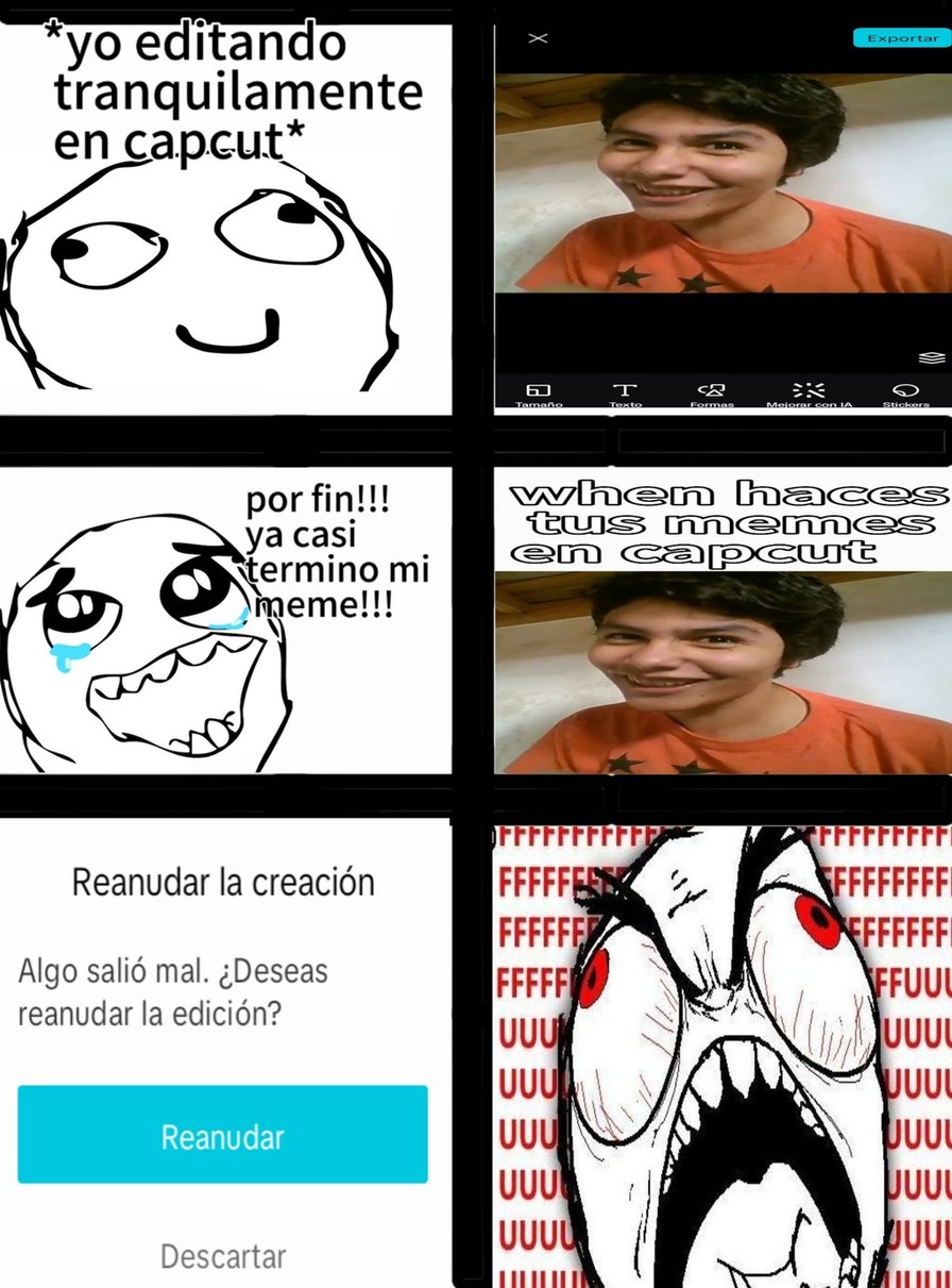 Editar en capcut ser como - meme