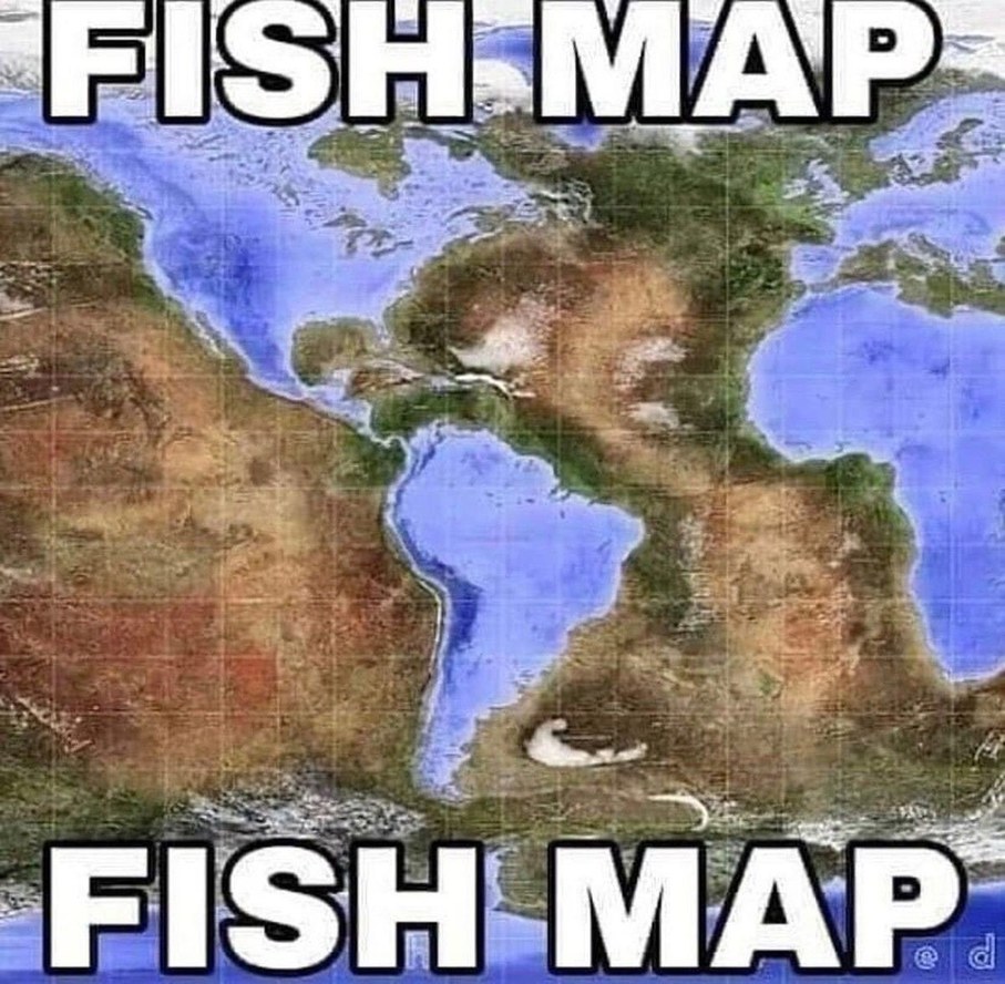 FISH MAP - meme