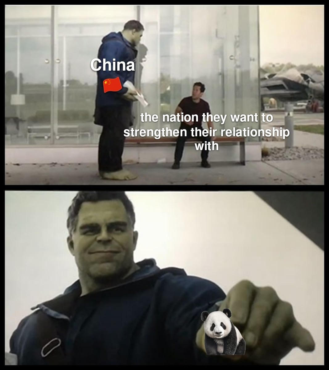 China relationships - meme