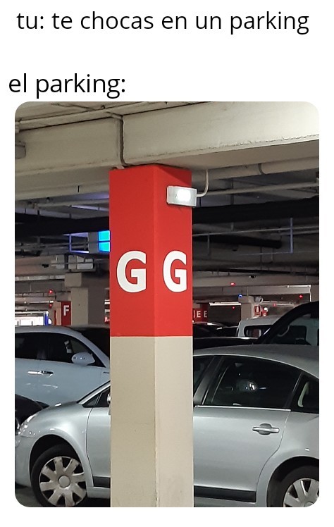 Puto parking XD - meme