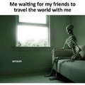 Skeleton Waiting meme