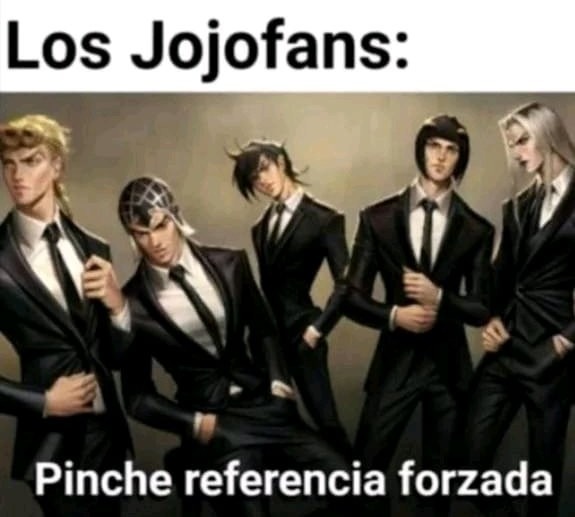 Los Jojofans - meme
