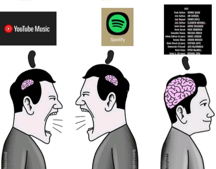 Like si también piensas que la música que ponen en los créditos finales de las pelis son los mejores temazos que existen - meme