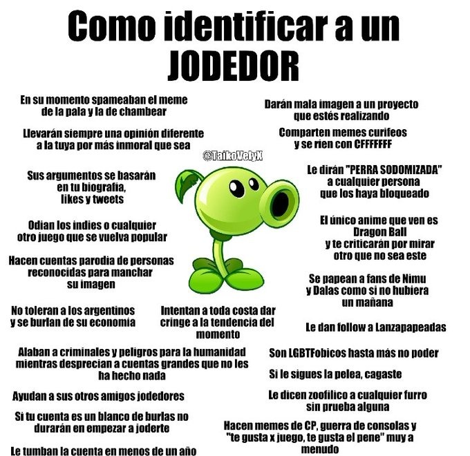 El lanzaguisantes es muy bonito - meme