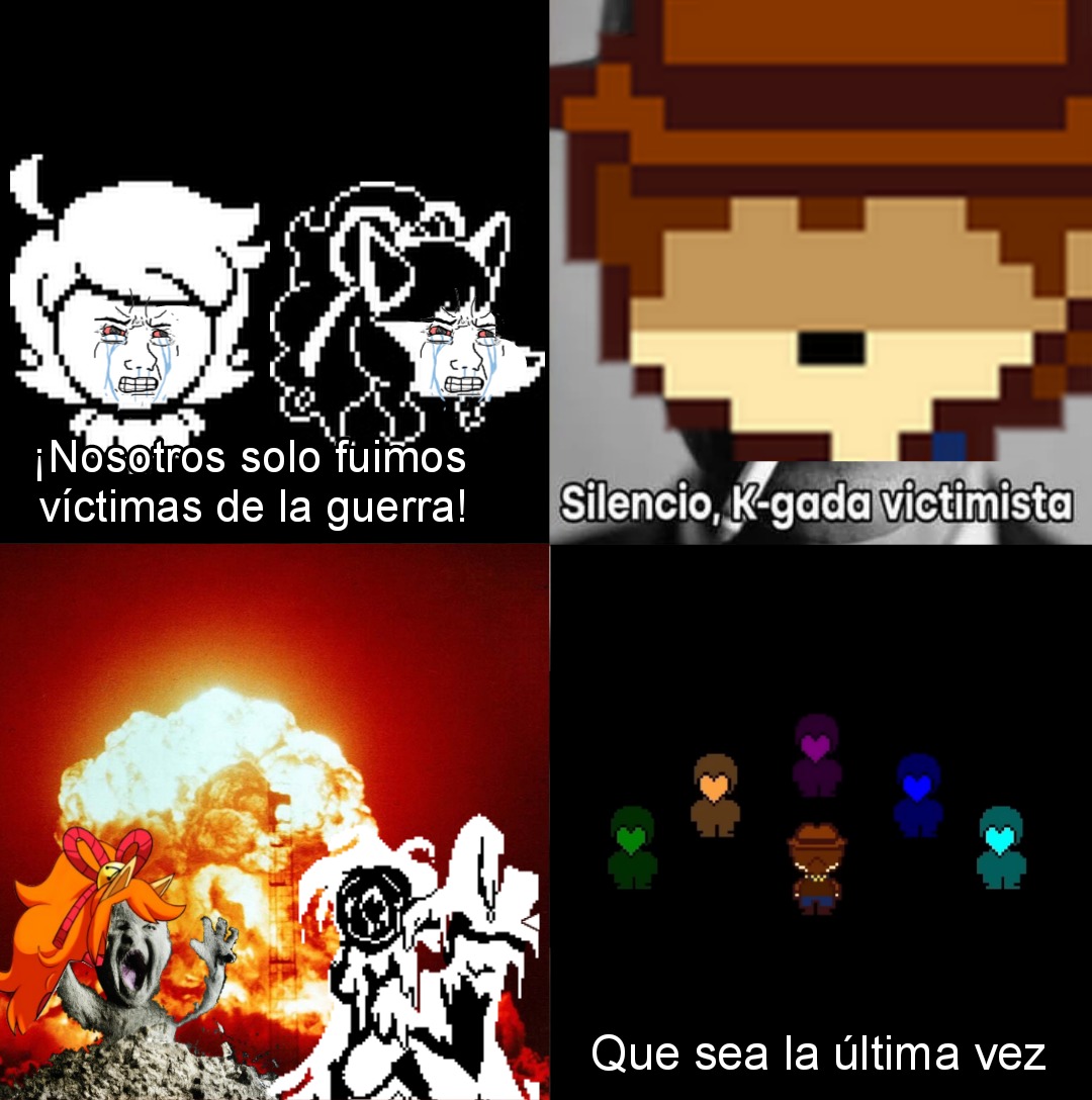 La ruta genocida de Yellow >>>> todo Undermanipulación emocional - meme