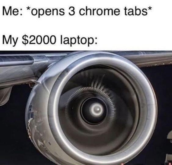 My laptop - meme