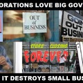 Big Corporations Love Big Government
