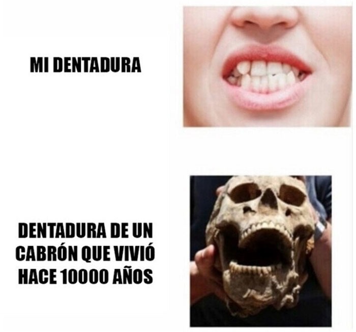 meme de la dentadura