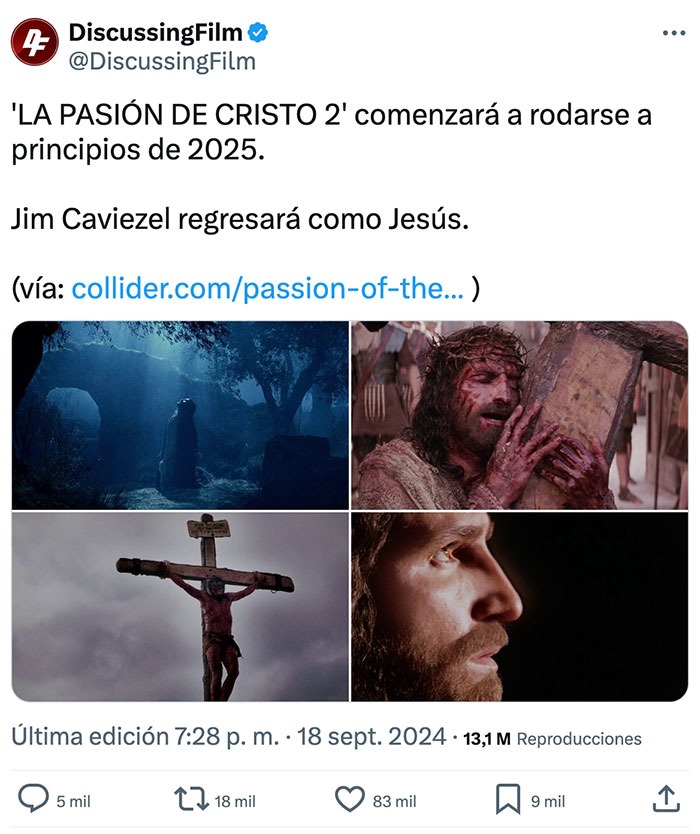 La pasion de cristo 2: Quien este libre de pecado que de la primera hos.. - meme