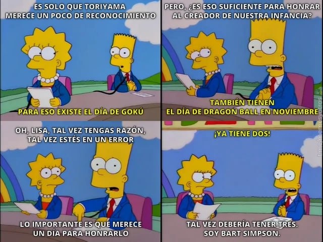 Días en honor a toriyama - meme
