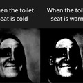 don’t trust the toilet seat