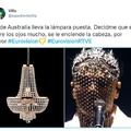 Australia decidió llevar una lámpara por vestido en Eurovisión