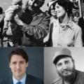 Trudeau and Fidel Castro