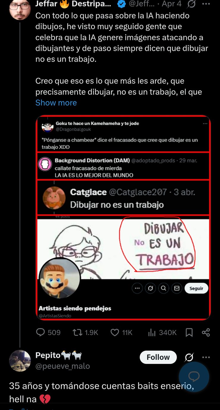 Igualmente que podemos esperar de un manchild que defendió a nimu xdddd - meme