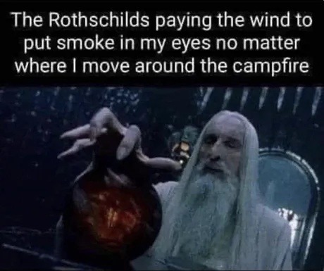 No matter where you sit, campfire smoke finds you - meme