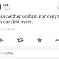 So the CIA joined Twitter