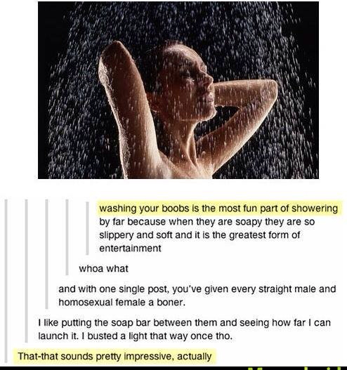 Every time I shower I do this - meme