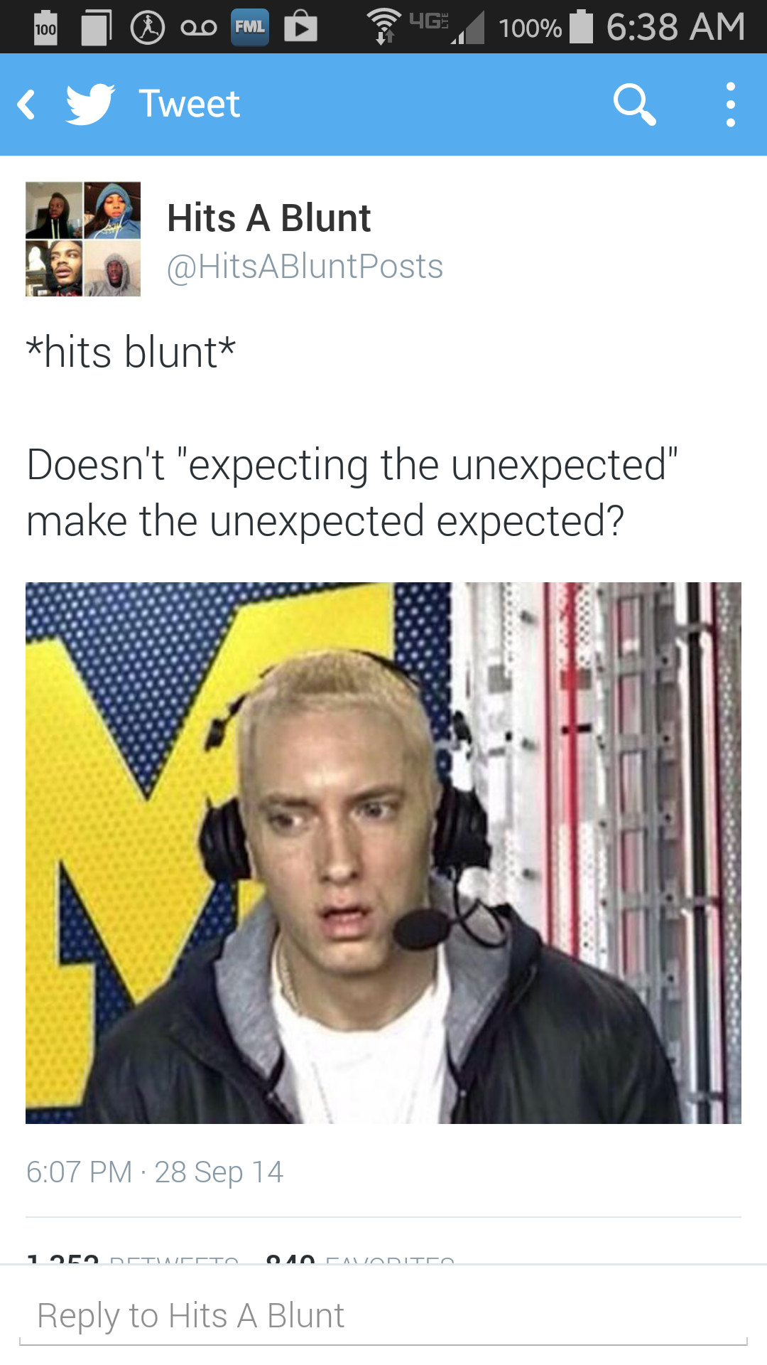 expecting the expected - meme