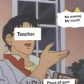 U stupid teacher