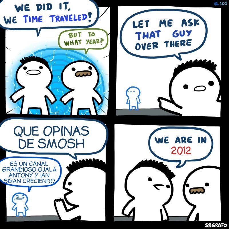 La triste decadencia de Smosh - meme