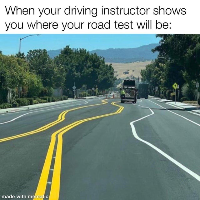 Road test - meme