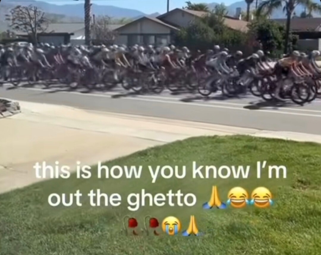 This is how you know I made it out the struggle - meme