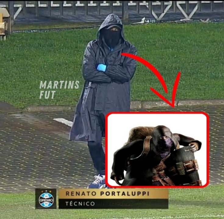 Renato Gaúcho ou Merchant ? - meme