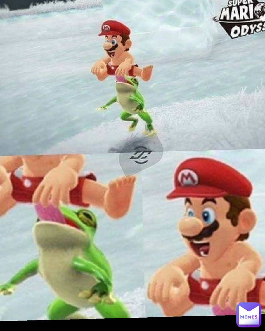 Uh...Mario??? - meme