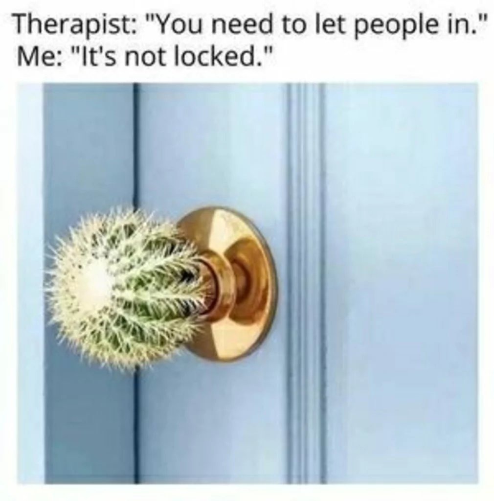 Let people in? Sure thing! - meme
