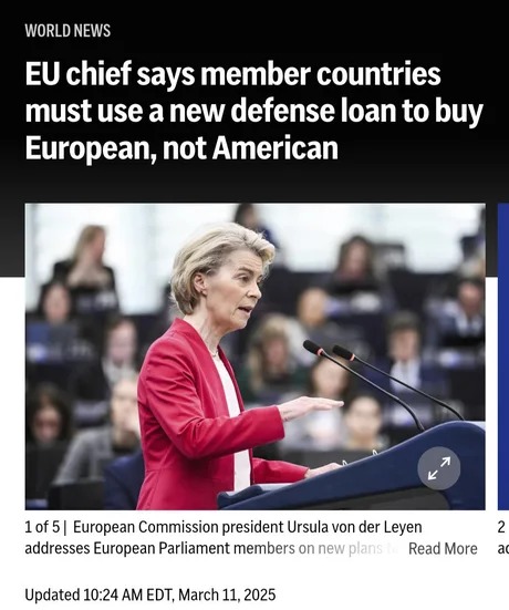 Europe defense meme news