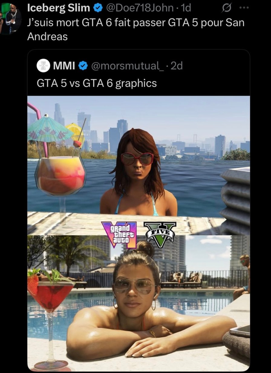 GTA 6 c’est plus un jeu, c’est une téléportation en 2035 - meme