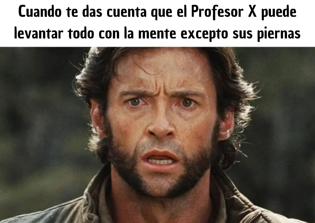 Profesor X - meme