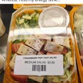 Medium salad