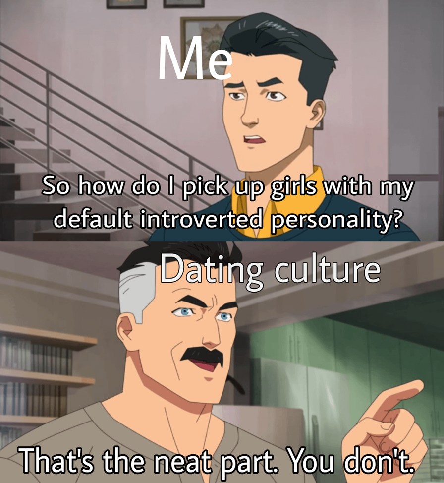 Dating culture - meme