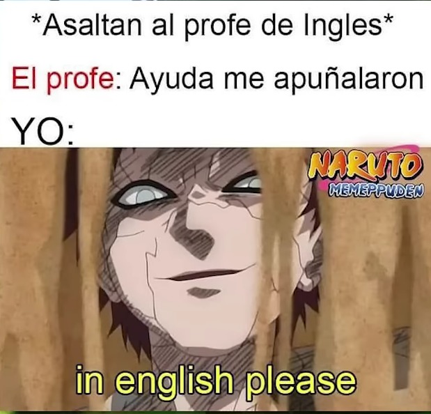 In english please - meme