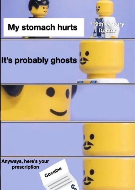 It's probably ghosts - meme