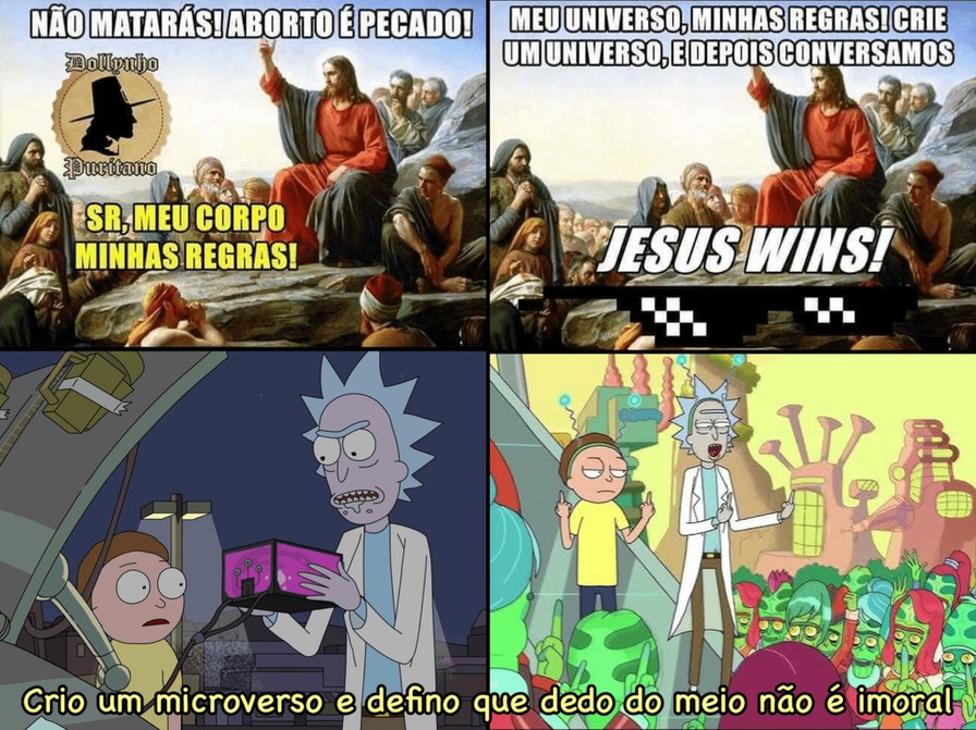 Entendedores entenderão a referência - meme