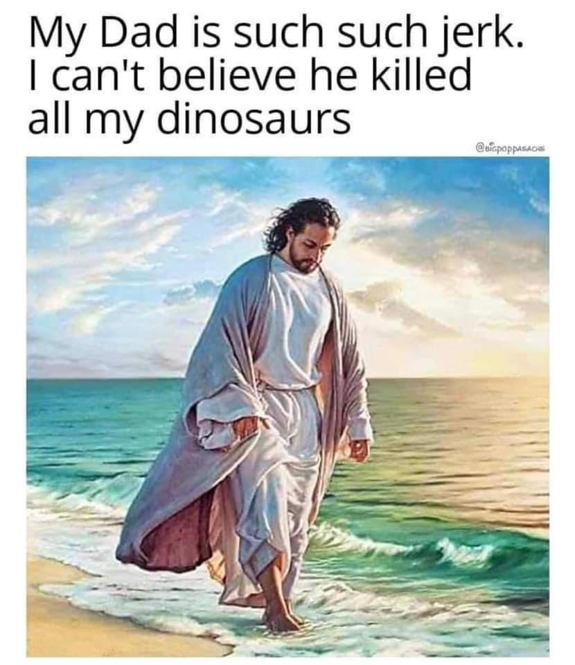 My dad erased my dino kingdom and now I’m seeking vengeance - meme