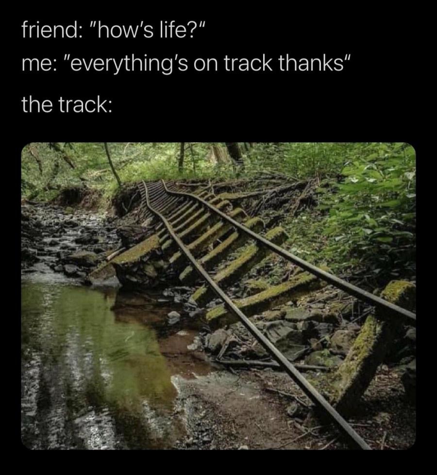 The track - meme