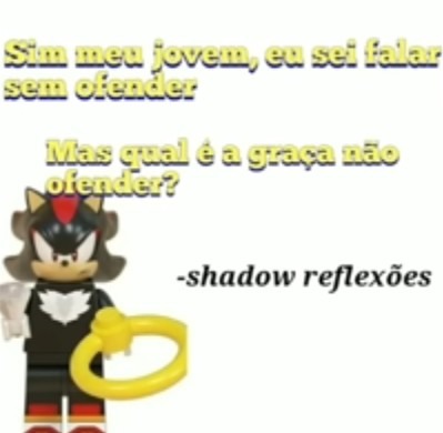 Reflexões do shadow - meme