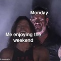 A Monday relatable meme