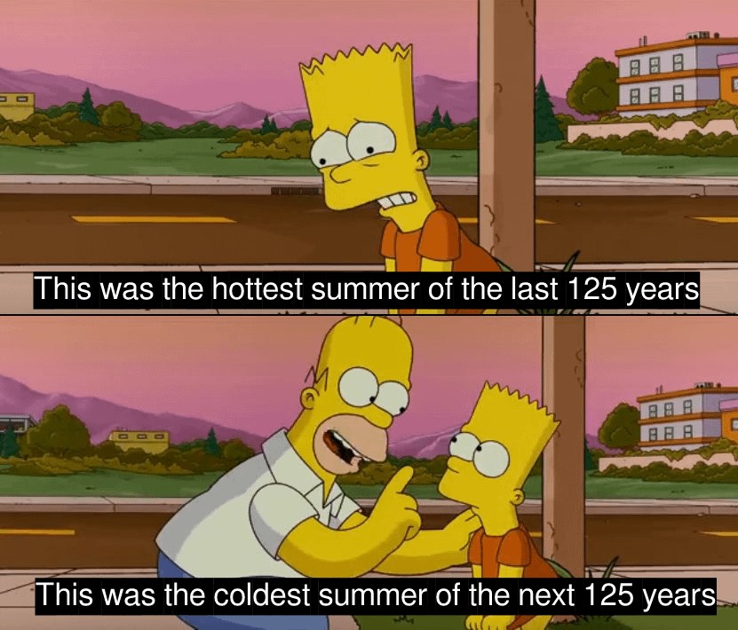 Hottest summer ever - meme