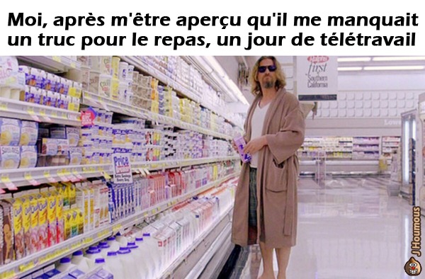 Télétravail - meme