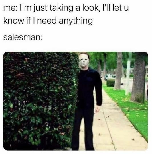 Salesman - meme