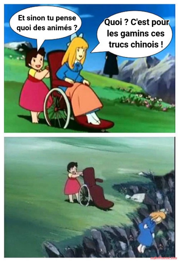 J'en peux plus des gens comme ça - meme