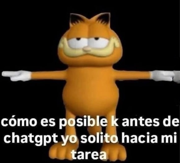 Cómo hacía la tarea sin ChatGPT antes? magia negra supongo - meme